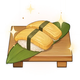Leckeres Vogelei-Sushi