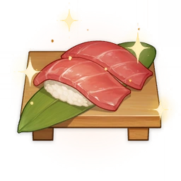 Leckeres Thunfisch-Sushi
