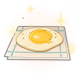 美味しそうなテイワット風目玉焼き