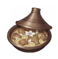 Misslungenes Vergoldetes Tajine