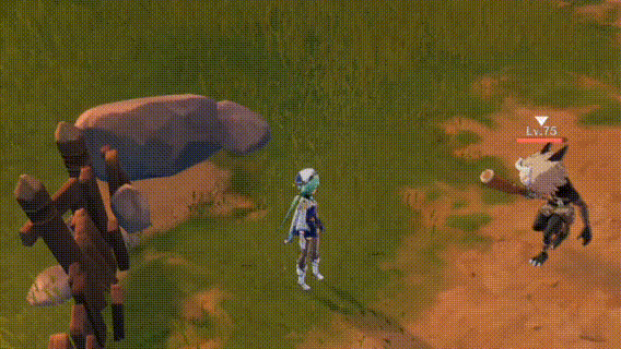原神 スクロース 風霊作成・六三〇八 のモーションGIF