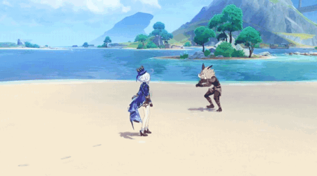 原神 フリーナ サロン・ソリティア のモーションGIF