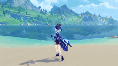 原神 フリーナ ソリストの誘い のモーションGIF